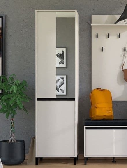 Zorix Cashmere Slim Wardrobe - Hallway Storage