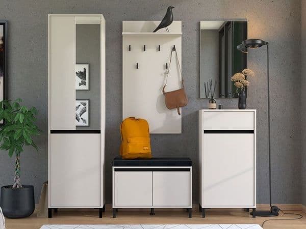 Zorix Cashmere Slim Wardrobe - Hallway Storage
