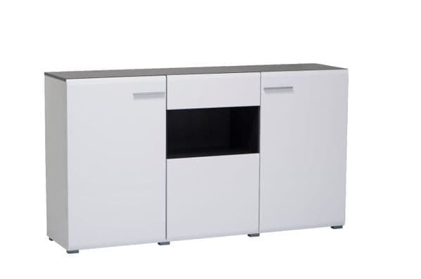 Toros White Sideboard - Modern Storage