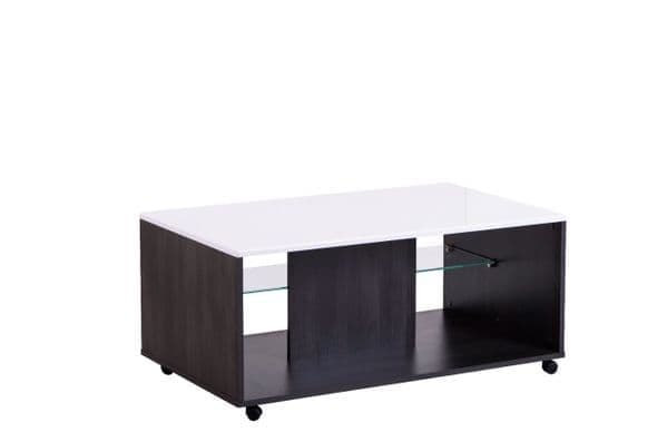 Wenel White Coffee Table - Modern Living