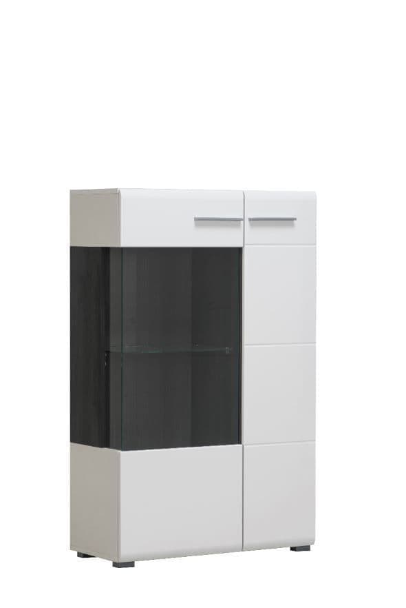 Kelal White Short Display Cabinet