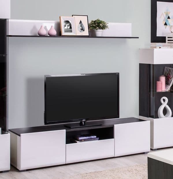 Wenix White TV Cabinet - Stylish Entertainment