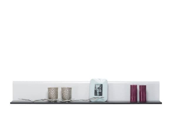 Toreth White Wall Shelf - Floating Storage