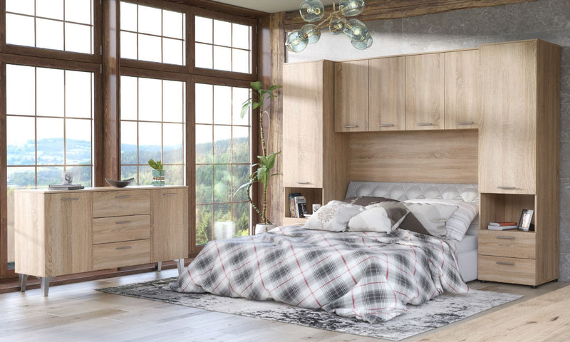 Ulan Oak Sideboard - 2 Door, 3 Drawer, Wide
