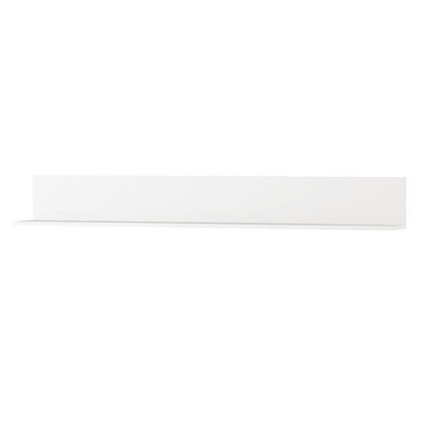 Jareth White Floating Shelf - Long Wall Mounted