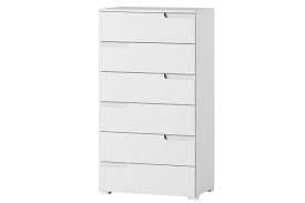 Ulix White Chest of Drawers - Gloss Finish