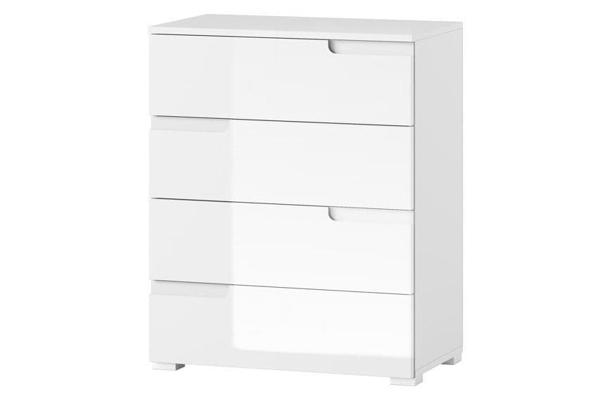 Kelur White Narrow Chest of Drawers