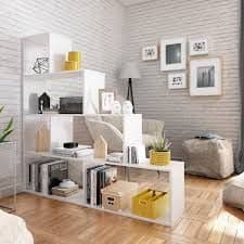 Ileo Modern Step Bookcase - Storage