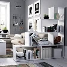 Ileo Modern Step Bookcase - Storage