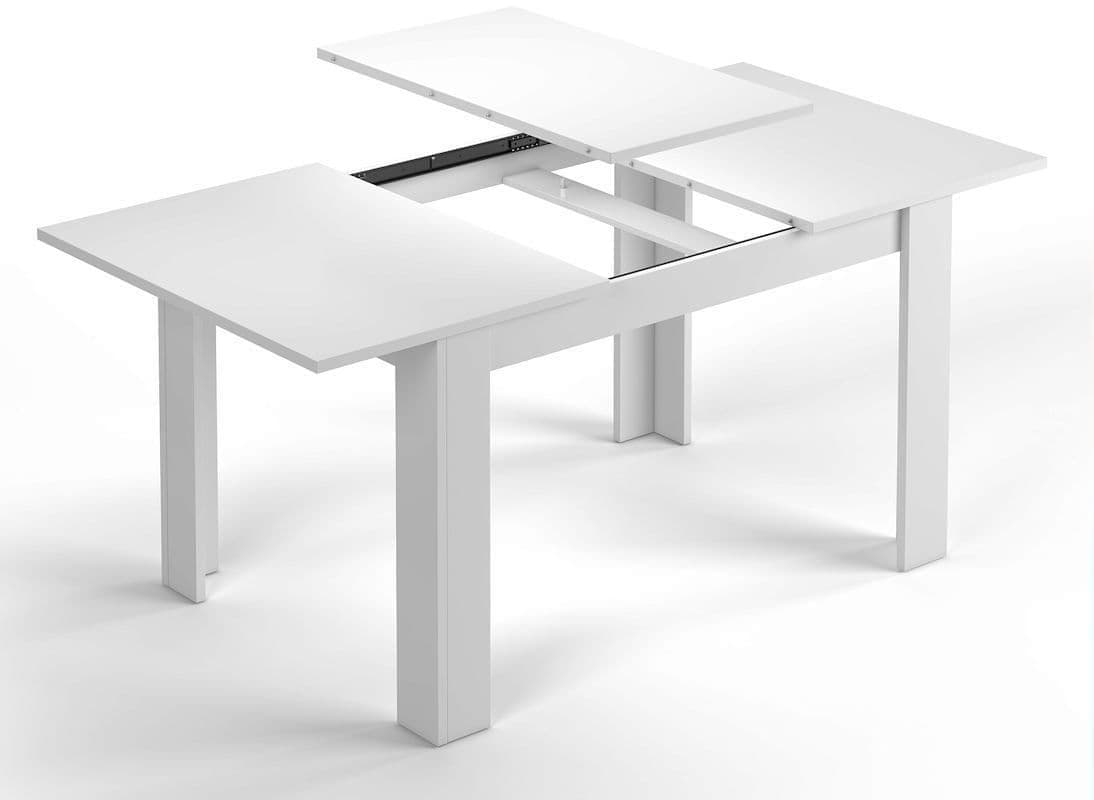 Kelix White Extending Dining Table - Expandable