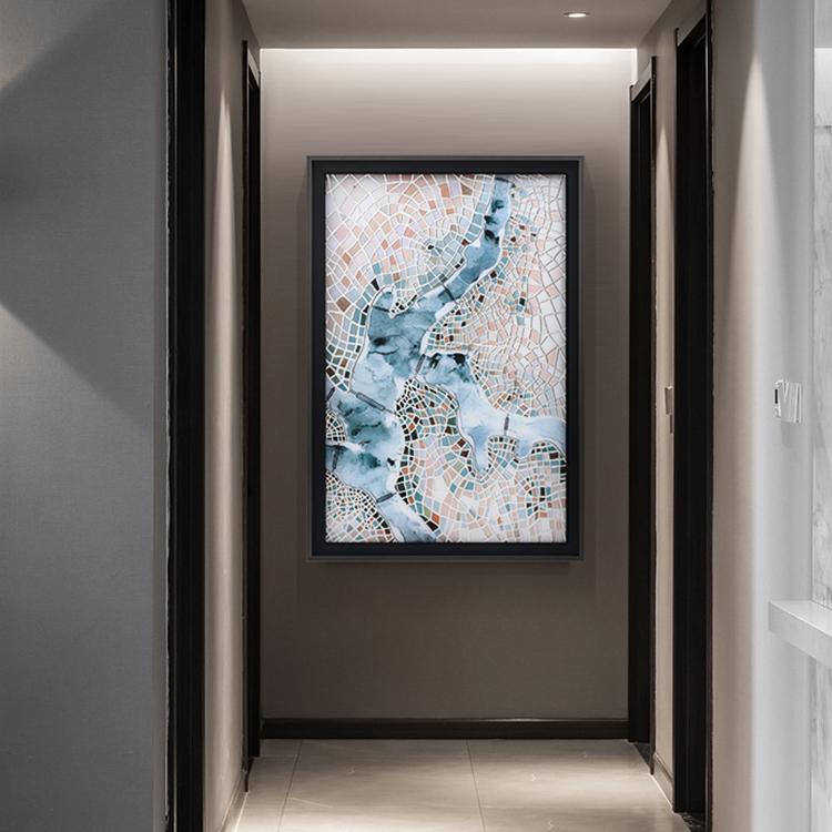 Thames Framed Wall Art Print 66*96cm | Weilai Concept