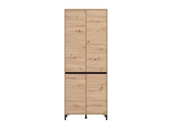 Orar Oak Shoe Cabinet - 40 Pair, Tall