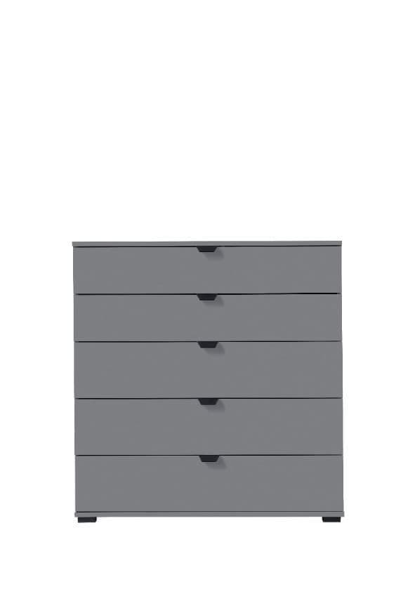 Beleth Grey Chest of Drawers - Modern