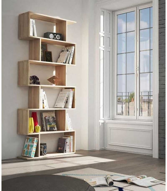 Peren Oak Bookcase - Modern Storage